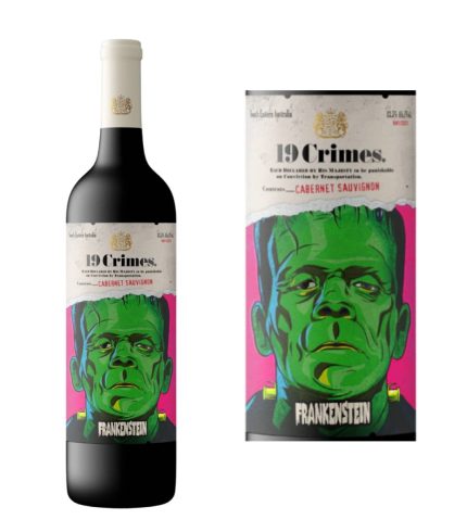 DAMAGED LABEL : 19 Crimes Frankenstein Cabernet Sauvignon (750 ml)