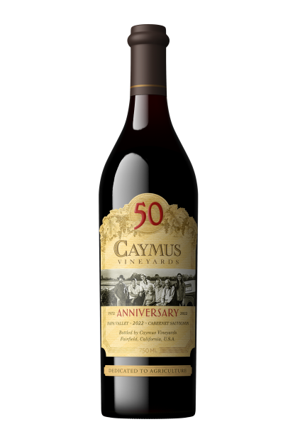 DAMAGED LABEL: Caymus Cabernet Sauvignon 2022 (50th Anniversary) (750 ml)