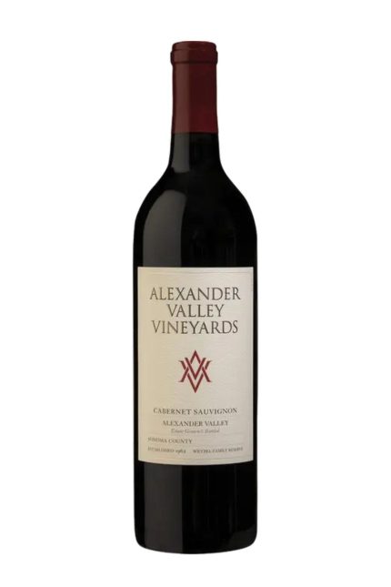 REMAINING STOCK: Alexander Valley Vineyards Cabernet Sauvignon 2021 (750 ml)