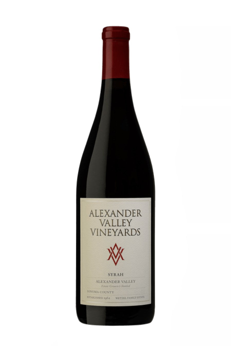 AlexanderValleyVineyardsSyrah_750ml