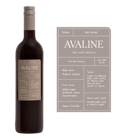 DAMAGED LABEL: Avaline Red Wine (750 ml)