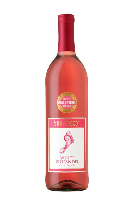 DAMAGED LABEL: Barefoot White Zinfandel (750 ml)