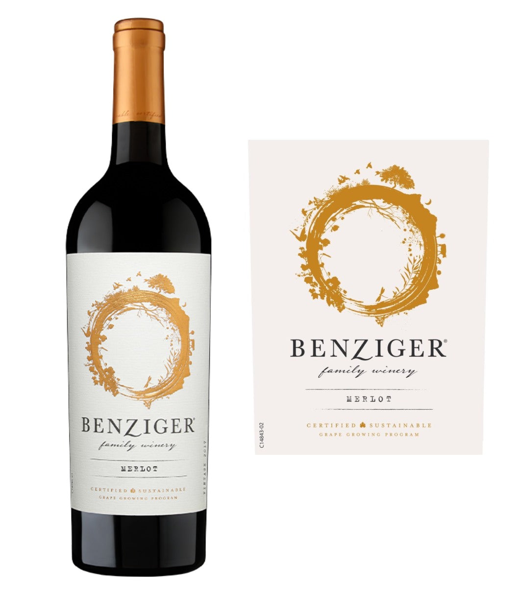 BenzigerFamilyWineryMerlot2018b
