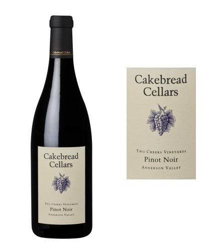 REMAINING STOCK: Cakebread Two Creeks Vineyards Pinot Noir 2021 (750 ml)