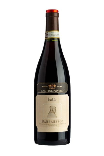 REMAINING STOCK: Cantine Povero Batu Barbaresco 2019 (750 ml)