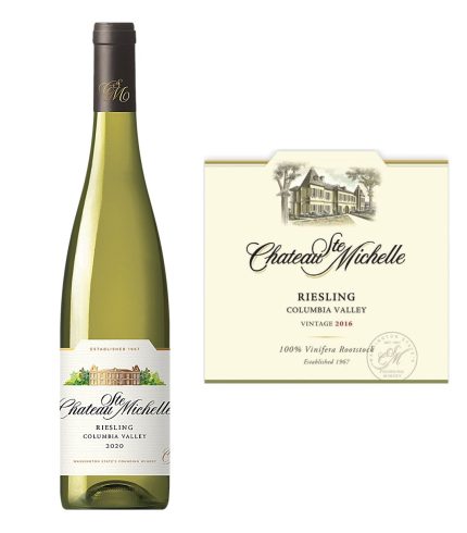 DAMAGED LABEL: Chateau Ste. Michelle Riesling 2022 (750 ml)