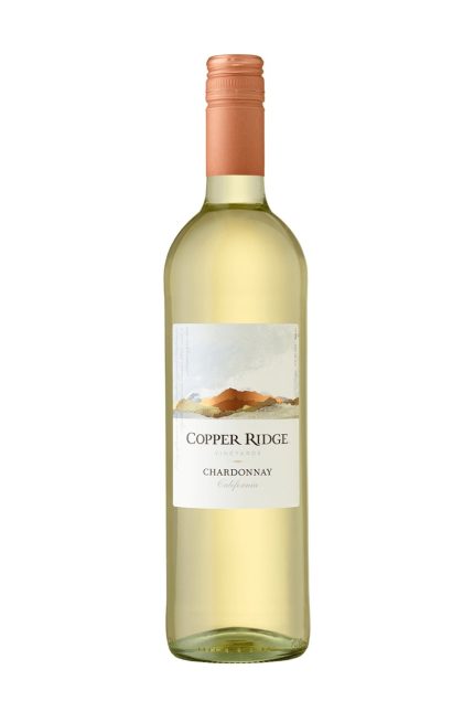 DAMAGED LABEL : Copper Ridge Chardonnay (750 ml)