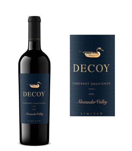 DAMAGED LABEL: Decoy Limited Alexander Valley Cabernet Sauvignon 2021 (750 ml)