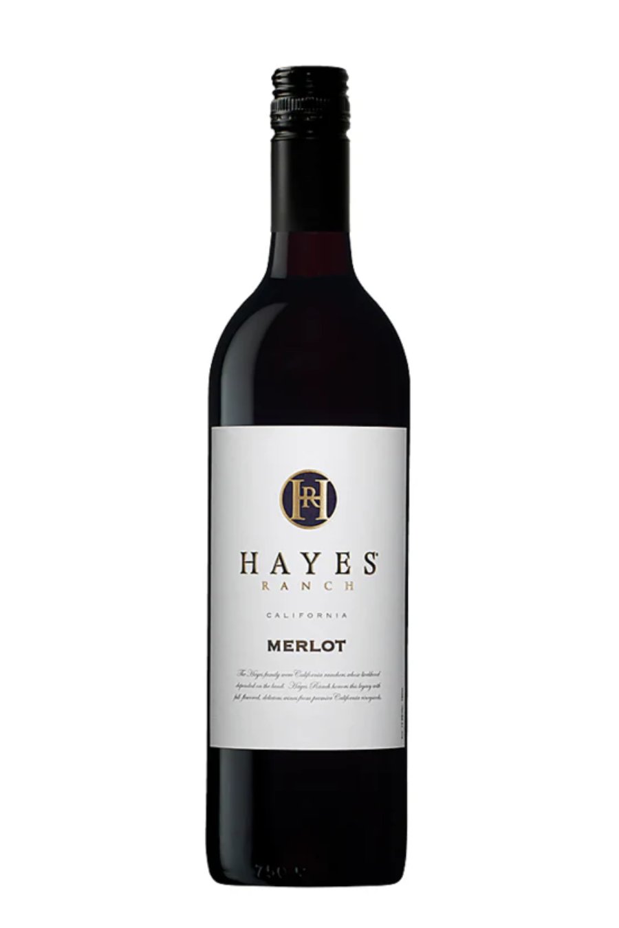 HayesRanchLuckyHorseshoeMerlot_750ml