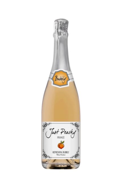 DAMAGED LABEL: Just Peachy French Sparkling Wine NV (750 ml)