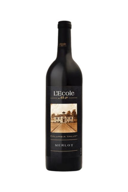 DAMAGED LABEL : L Ecole No. 41 Merlot Columbia Valley 2021 (750 ml)