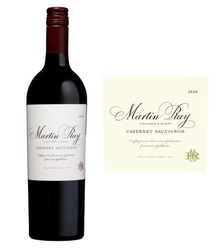 DAMAGED LABEL : Martin Ray Sonoma Cabernet Sauvignon 2022 (750 ml)