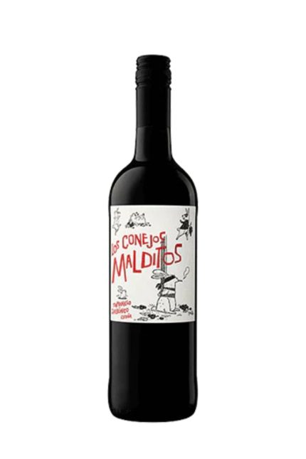 DAMAGED LABEL: Mas Que Vinos Los Conejos Malditos Tempranillo Carbonico 2022 (750 ml)