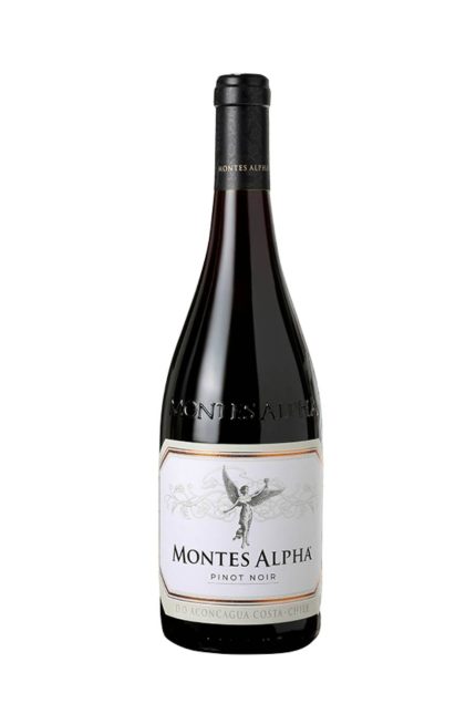 DAMAGED LABEL: Montes Alpha Pinot Noir 2022 (750 ml)