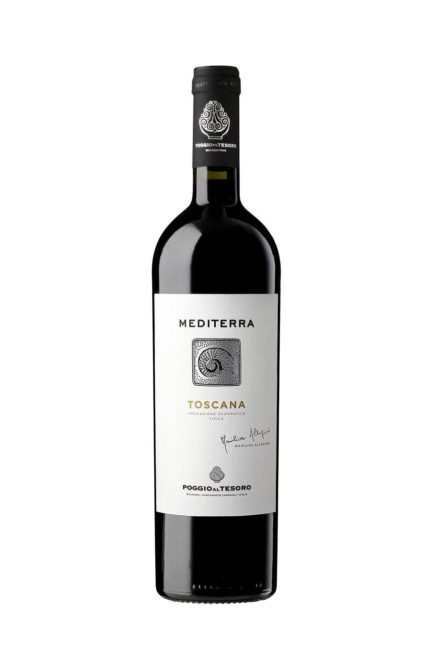 DAMAGED LABEL: Poggio Al Tesoro Toscana Mediterra 2021 (750 ml)