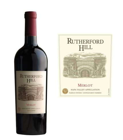 DAMAGED LABEL: Rutherford Hill Merlot Napa Valley 2022 (750 ml)