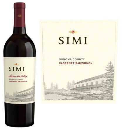 REMAINING STOCK: Simi Sonoma County Cabernet Sauvignon 2021 (750 ml)