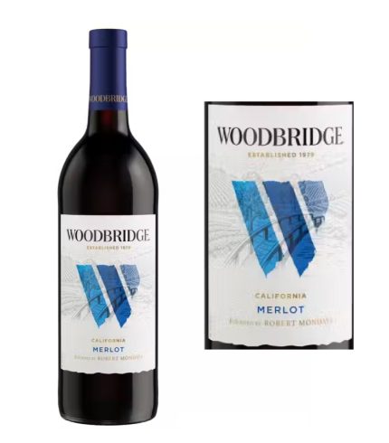 DAMAGED LABEL: Woodbridge Merlot (750 ml)