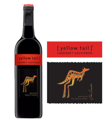 DAMAGED LABEL: Yellow Tail Cabernet Sauvignon (750 ml)