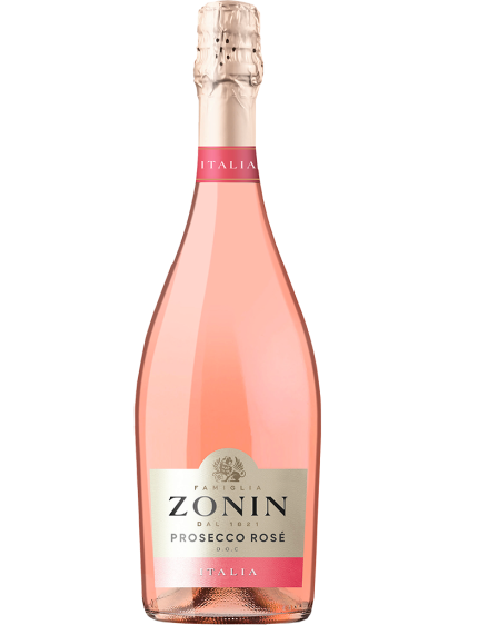 DAMAGED LABEL: Zonin Sparkling Prosecco Rose (750 ml)