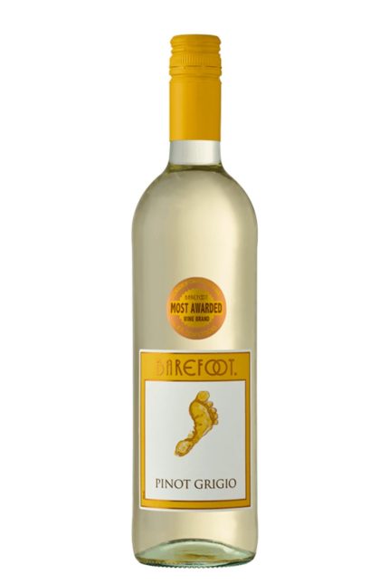 DAMAGED LABEL: Barefoot Pinot Grigio (750 ml)